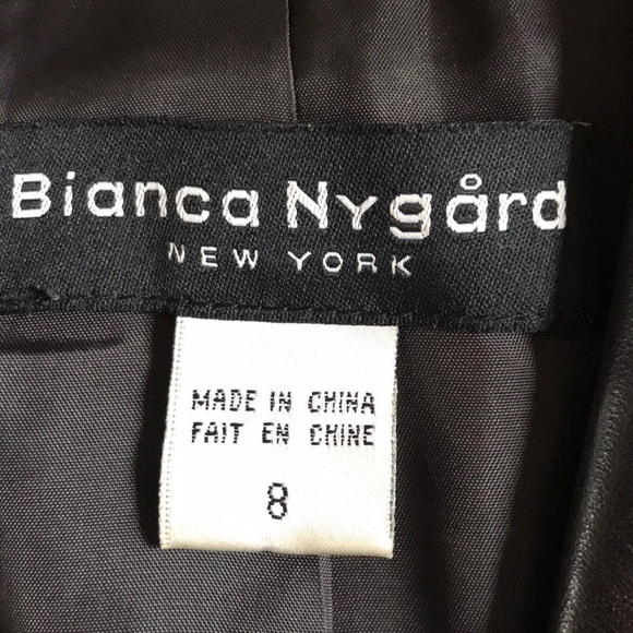 Hardly worn Brown leather jacket - Picture 7 of 10